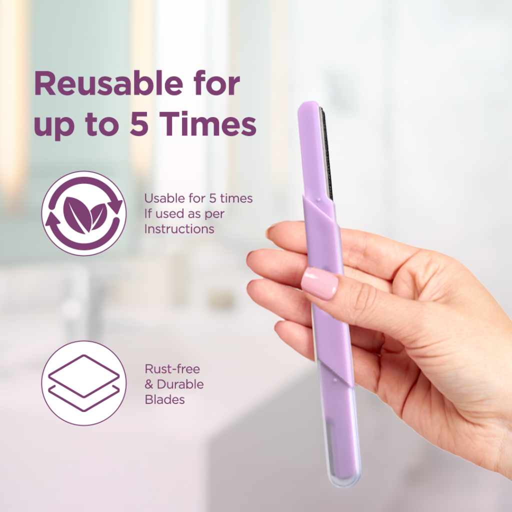 7 dual blade face razor creatives