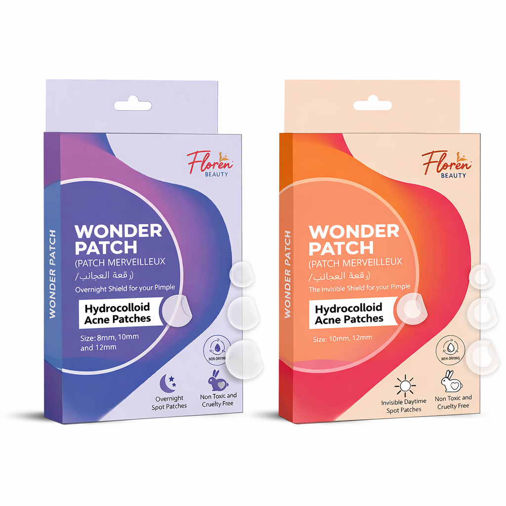 floren beauty acne patch boxes